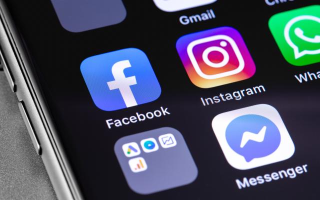 Facebook, Instagram, Whatsapp - Apps des Meta-Konzerns